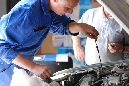 Car after Auto Repair and Maintenance Services